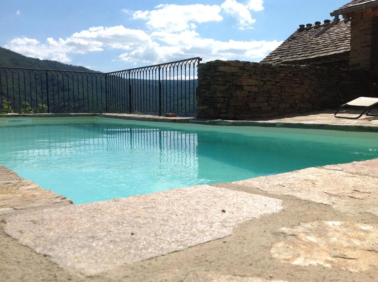 Maison De Charme En Ardeche Du Sud Avec Piscine Beaumont  Bagian luar foto