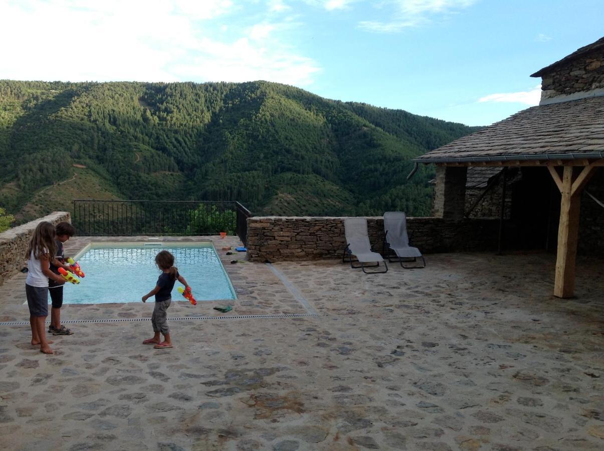 Maison De Charme En Ardeche Du Sud Avec Piscine Beaumont  Bagian luar foto